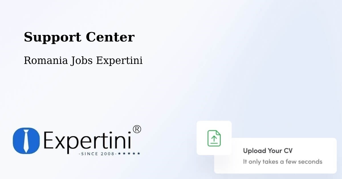 Support Services – Coroieşti - Romania Jobs Expertini